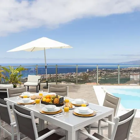 Villa De Lujo Concordia Piscina Climatizada Y Excelentes Vistas Puerto de la Cruz  Exterior photo
